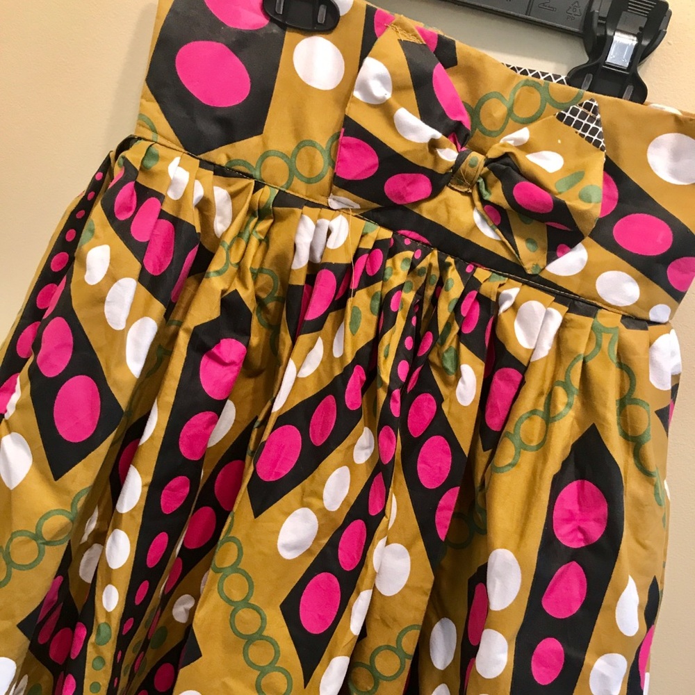 Boho full skirt, tulle lined Sz S - Picture 2 of 3